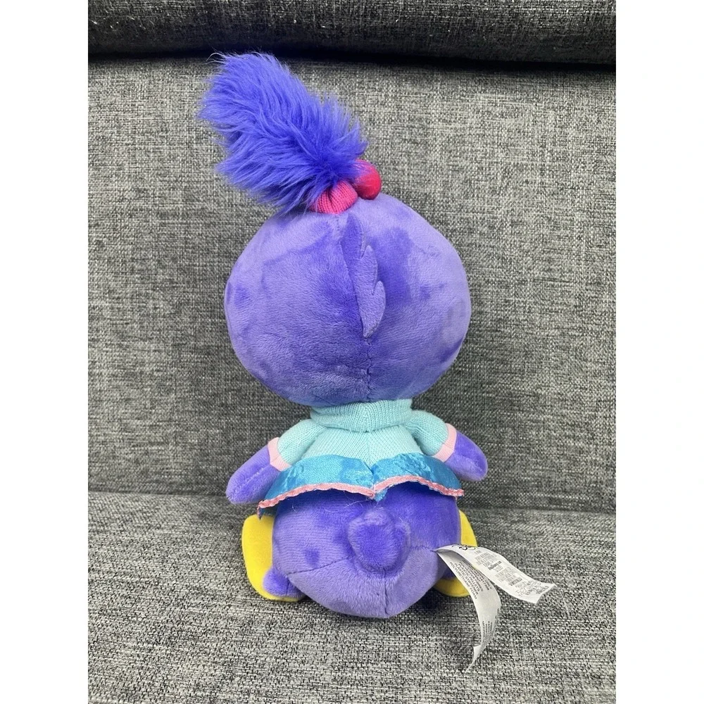 Disney Store Summer Penguin Plush Muppet Babies Stuffed Animal Toy Purple Used